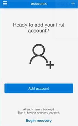 Add your Microsoft Authenticator App account